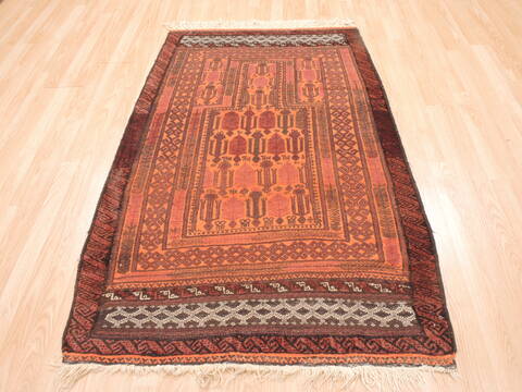 Kilim Brown Flat Woven 36 X 57  Area Rug 100-110839 Image 1