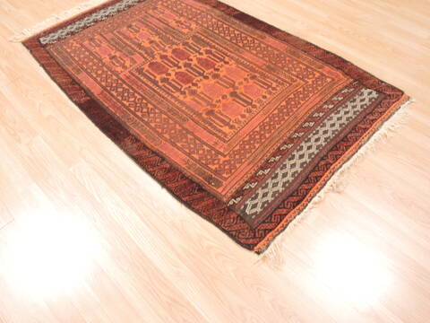 Kilim Brown Flat Woven 36 X 57  Area Rug 100-110839 Image 3