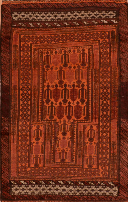 Kilim Brown Flat Woven 36 X 57  Area Rug 100-110839 Image 0