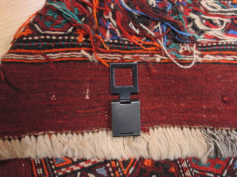 Kilim Red Flat Woven 27 X 59  Area Rug 100-110843 Image 4