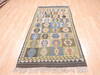 Kilim Green Runner Flat Woven 34 X 68  Area Rug 100-110844 Thumb 1