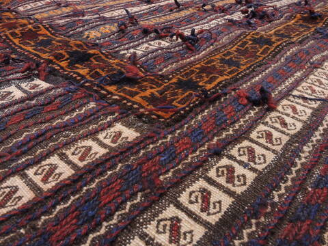 Kilim Brown Square Hand Knotted 43 X 43  Area Rug 100-110867 Image 5