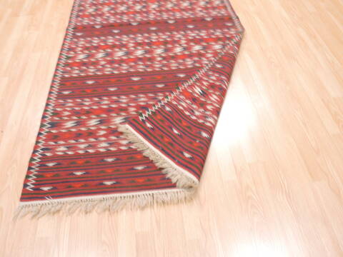 Kilim Red Flat Woven 42 X 64  Area Rug 100-110868 Image 5
