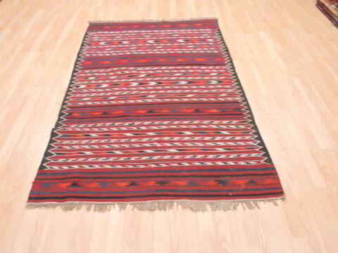 Kilim Red Flat Woven 311 X 62  Area Rug 100-110870 Image 1