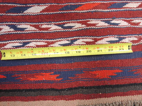 Kilim Red Flat Woven 39 X 61  Area Rug 100-110882 Image 6