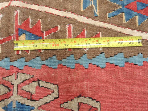 Kilim Brown Flat Woven 37 X 65  Area Rug 100-110886 Image 6