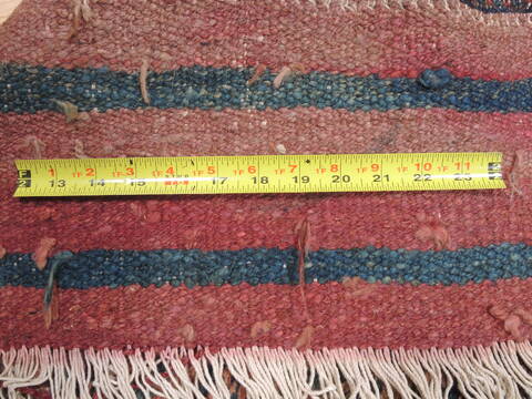 Kilim Red Flat Woven 39 X 68  Area Rug 100-110887 Image 7
