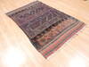 Kilim Red Flat Woven 39 X 68  Area Rug 100-110887 Thumb 3