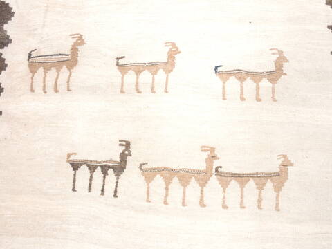 Kilim Beige Flat Woven 28 X 48  Area Rug 100-110891 Image 4
