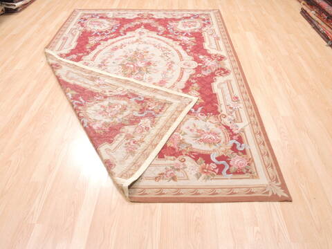 Kilim Red Flat Woven 711 X 911  Area Rug 100-110900 Image 5
