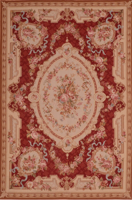 Kilim Red Flat Woven 711 X 911  Area Rug 100-110900 Image 0
