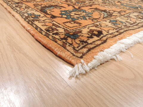 Bakhtiar Beige Hand Knotted 68 X 104  Area Rug 100-110929 Image 6