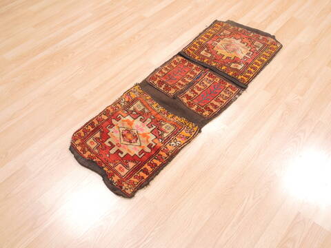 Khan Mohammadi Red Hand Knotted 16 X 46  Area Rug 100-110939 Image 1