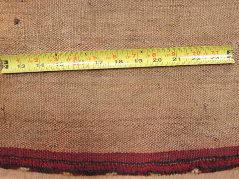 Turkman Red Hand Knotted 111 X 30  Area Rug 100-110948 Image 8