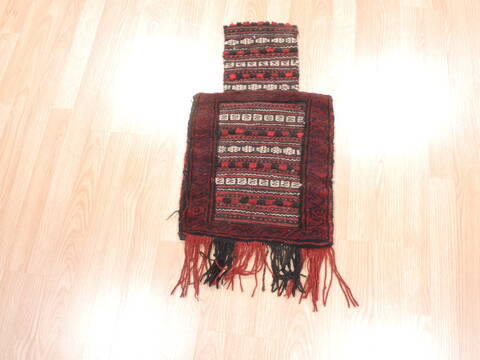 Baluch Red Hand Woven 14 X 20  Area Rug 100-110957 Image 1