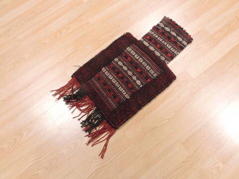 Baluch Red Hand Woven 14 X 20  Area Rug 100-110957 Image 2