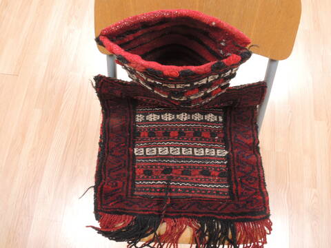 Baluch Red Hand Woven 14 X 20  Area Rug 100-110957 Image 5