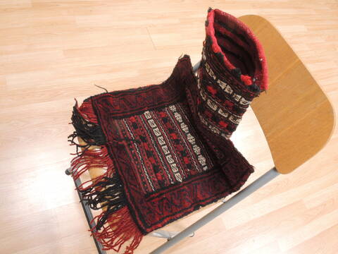 Baluch Red Hand Woven 14 X 20  Area Rug 100-110957 Image 6