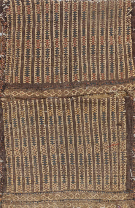Baluch Beige Hand Woven 110 X 210  Area Rug 100-110965 Image 0