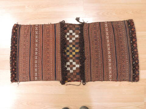 Baluch Brown Hand Woven 19 X 44  Area Rug 100-110967 Image 4