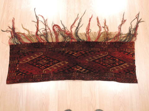 Baluch Red Square Hand Knotted 18 X 24  Area Rug 253-110976 Image 5