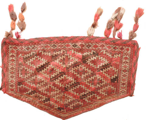 Baluch Red Hand Knotted 20 X 37  Area Rug 100-110977 Image 0