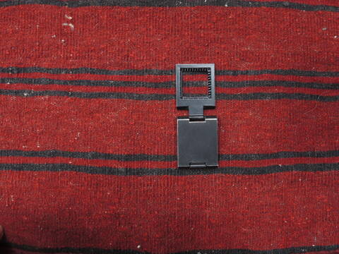 Baluch Red Square Hand Knotted 16 X 18  Area Rug 100-110978 Image 4