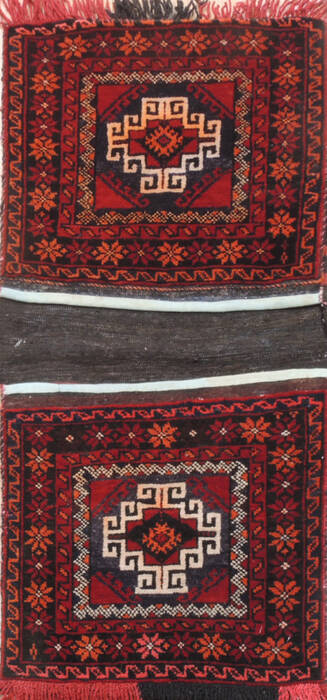 Baluch Red Hand Knotted 14 X 28  Area Rug 100-110985 Image 0