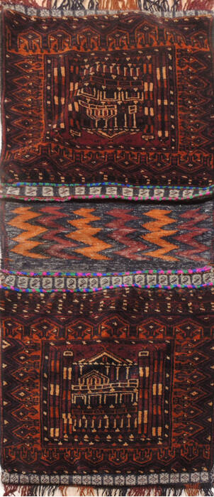 Turkman Red Hand Knotted 17 X 31  Area Rug 100-110990 Image 0