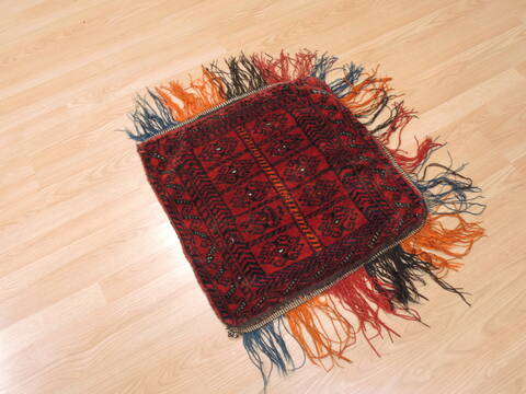 Turkman Red Hand Knotted 18 X 210  Area Rug 100-110991 Image 2