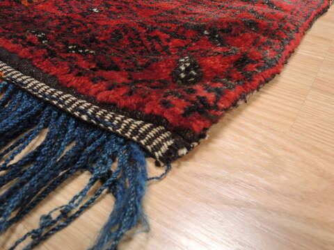 Turkman Red Hand Knotted 18 X 210  Area Rug 100-110991 Image 4