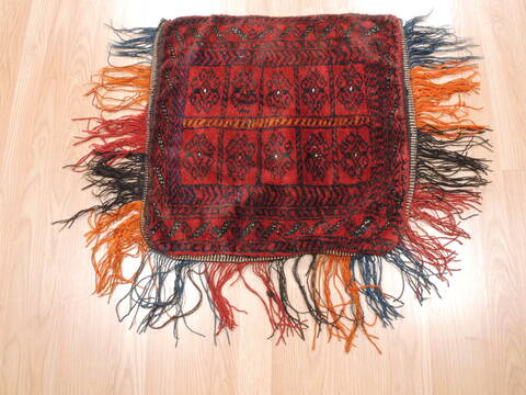Turkman Red Hand Knotted 18 X 210  Area Rug 100-110991 Image 7