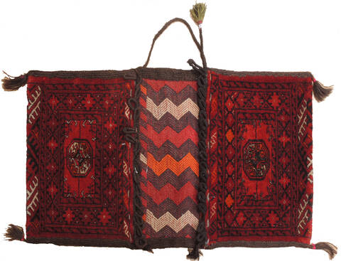 Turkman Red Hand Knotted 14 X 21  Area Rug 100-110992 Image 0
