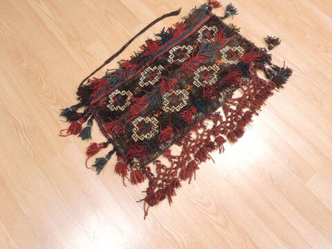Turkman Red Runner Hand Knotted 21 X 100  Area Rug 100-110993 Image 4
