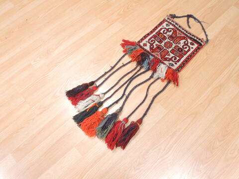 Turkman Red Square Hand Knotted 20 X 23  Area Rug 100-110996 Image 6