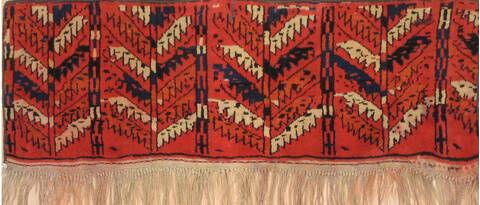 Turkman Red Hand Knotted 10 X 32  Area Rug 100-110997 Image 0
