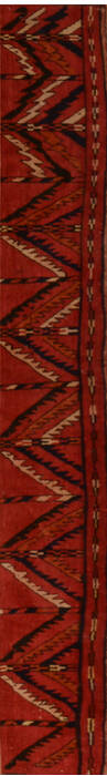 Turkman Red Runner Hand Knotted 09 X 75  Area Rug 100-111002 Image 0