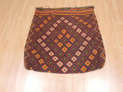 Turkman Red Runner Flat Woven 26 X 56  Area Rug 100-111004 Image 3