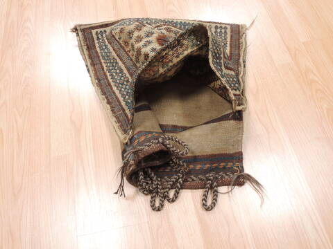 Baluch Beige Square Hand Woven 20 X 25  Area Rug 100-111010 Image 4