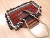 Baluch Red Square Hand Knotted 18 X 24  Area Rug 100-111011 Thumb 6