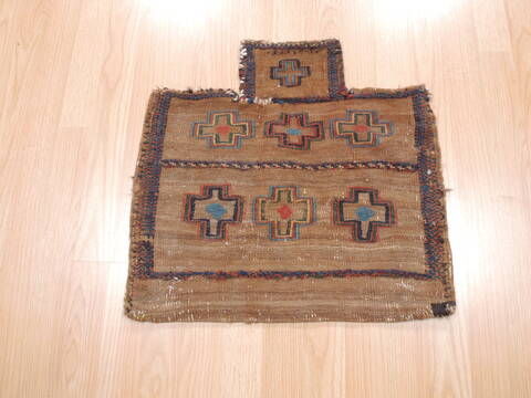 Baluch Brown Square Hand Woven 16 X 19  Area Rug 100-111017 Image 1