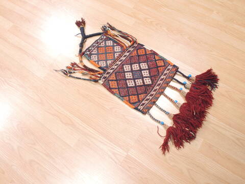 Baluch Multicolor Hand Woven 11 X 18  Area Rug 100-111028 Image 3