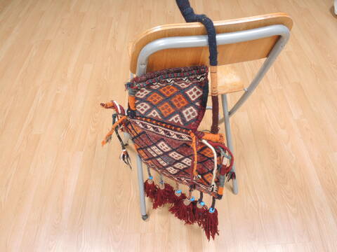 Baluch Multicolor Hand Woven 11 X 18  Area Rug 100-111028 Image 5