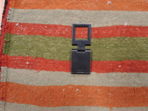 Baluch Red Square Hand Knotted 20 X 21  Area Rug 100-111044 Image 7