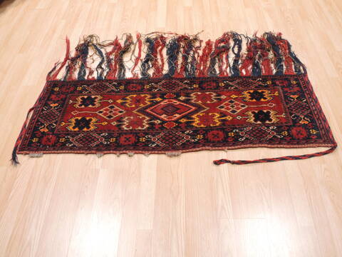 Baluch Red Hand Knotted 17 X 411  Area Rug 100-111046 Image 1