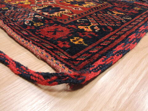 Baluch Red Hand Knotted 17 X 411  Area Rug 100-111046 Image 5