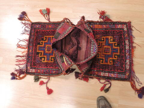 Baluch Red Hand Knotted 17 X 36  Area Rug 100-111047 Image 5