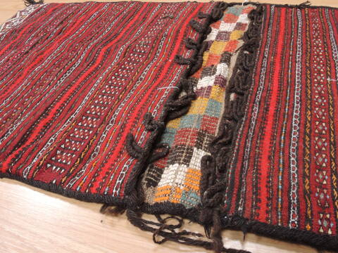 Baluch Red Hand Woven 18 X 37  Area Rug 100-111048 Image 10