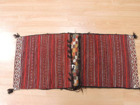 Baluch Red Hand Woven 18 X 37  Area Rug 100-111048 Image 4