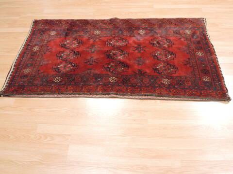 Baluch Red Hand Knotted 30 X 56  Area Rug 100-111050 Image 4